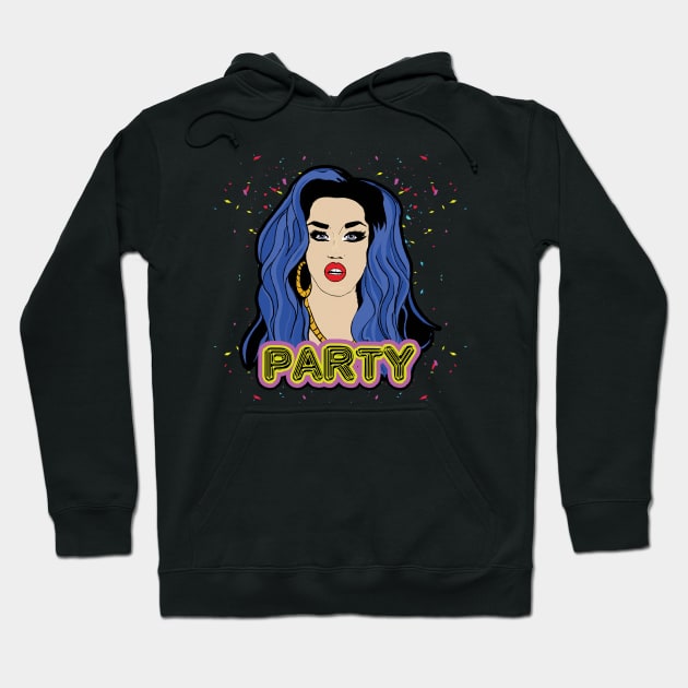 Adore Delano wants to Party Hoodie by BiteYourGranny